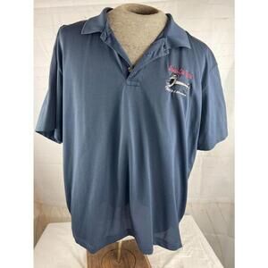Cabelas Snap-on tools Mens Big and Tall 2XL Regular Fit Polo Shirt Gray EUC